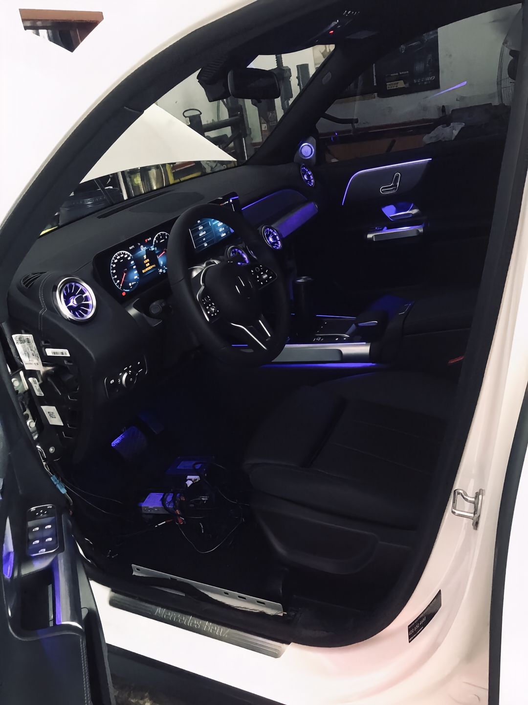 20-25 Mercedes-Benz Glb/Gla/B-Class/X247/H247/W247 Ambient Light Interior Atmosphere Light 64 Colors Rgb