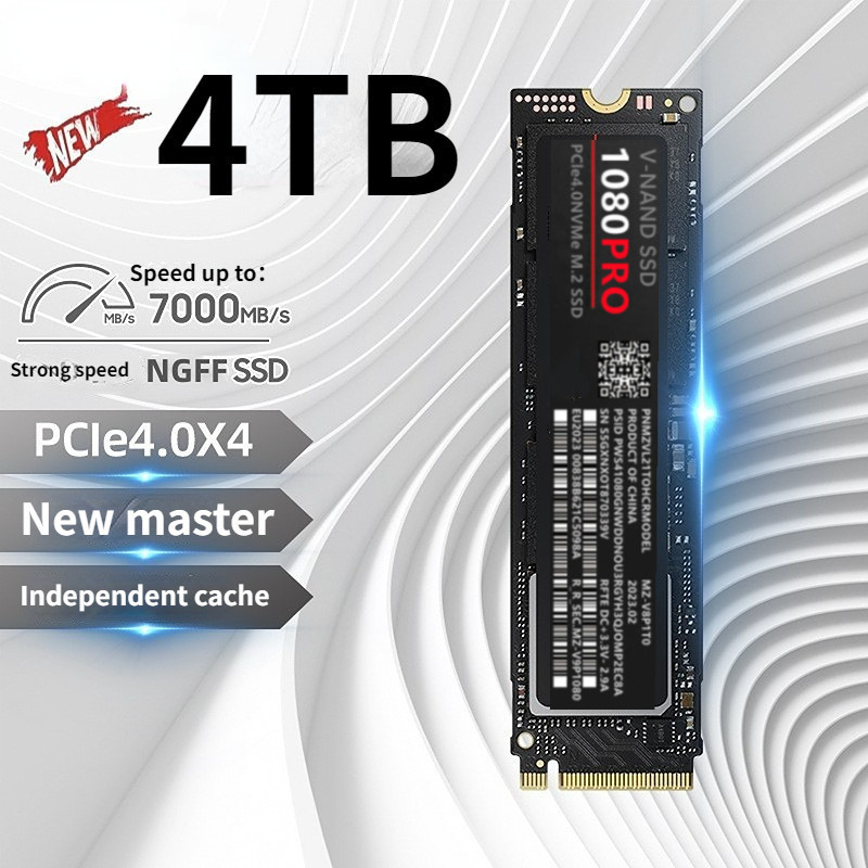 M2 2280 Protocolo PCIe 4.0 SSD SSD SSD de alta velocidad SSD 1080PRO 4TB