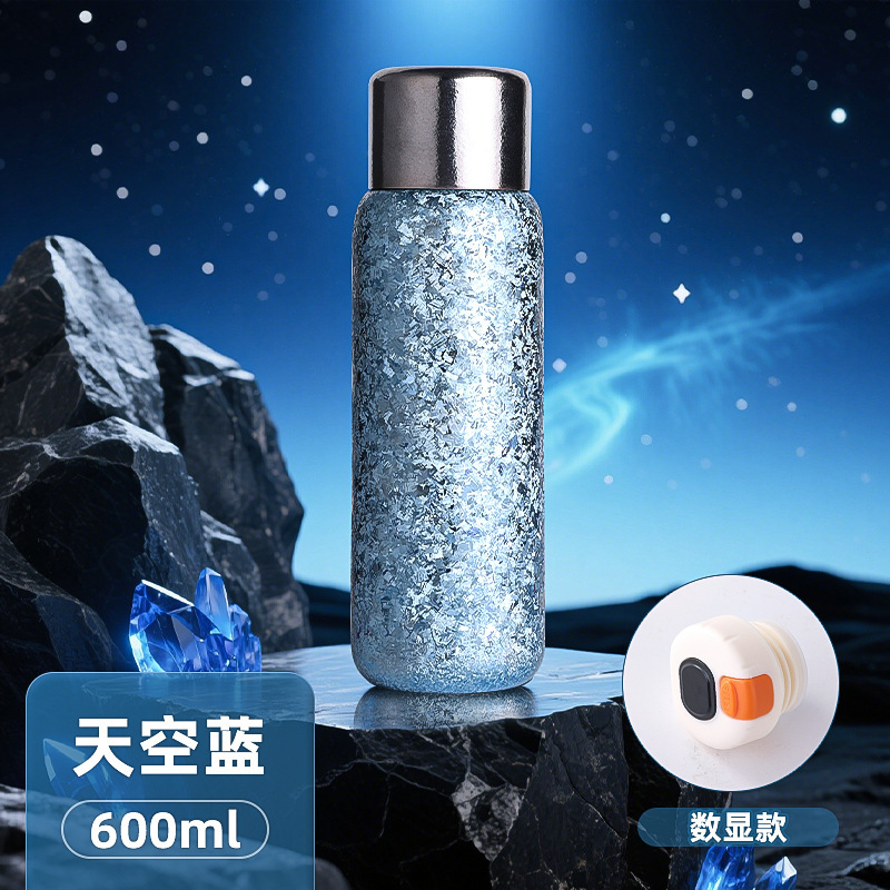 纯钛600ML保温杯焖茶壶高档礼品杯双层纯钛保温杯锁鲜养生杯|undefined