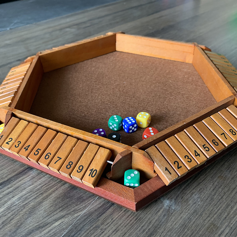 Juego de escritorio juego de seis caras Flip juego digital juguete niños Juego de mesa juego de dados juego de padres e hijos