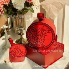 中国風のギフトボックス、ギャラクシーローズのお土産包装箱、結婚式のキャンディーボックス、高級ポータブルギフトボックス