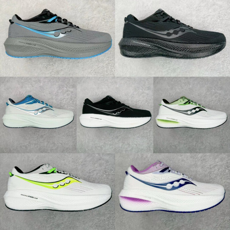 Putian Saucony Victory 2122 Generation Marathon Shock-Absorbing Wear-Resistant Thick-Soled Low-Cut Running Sneakers