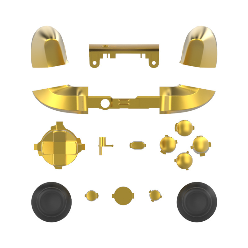 Botón de galvanoplastia-Oro