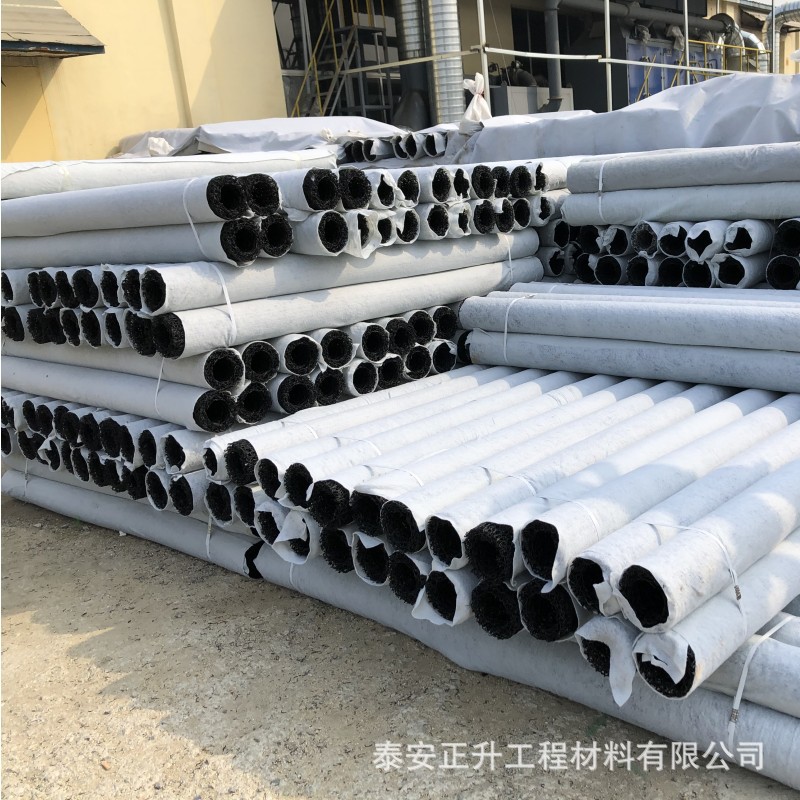 地下路基隧道工程渗排水圆形盲管30-200mm盲沟管现货供应塑料盲沟-阿里巴巴