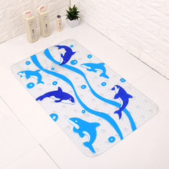 Cartoon Bathroom Suction Cup Non-slip Mat Children's Home Kitchen Rugs Large and Thick Bathroom Non-slip Foot Mat