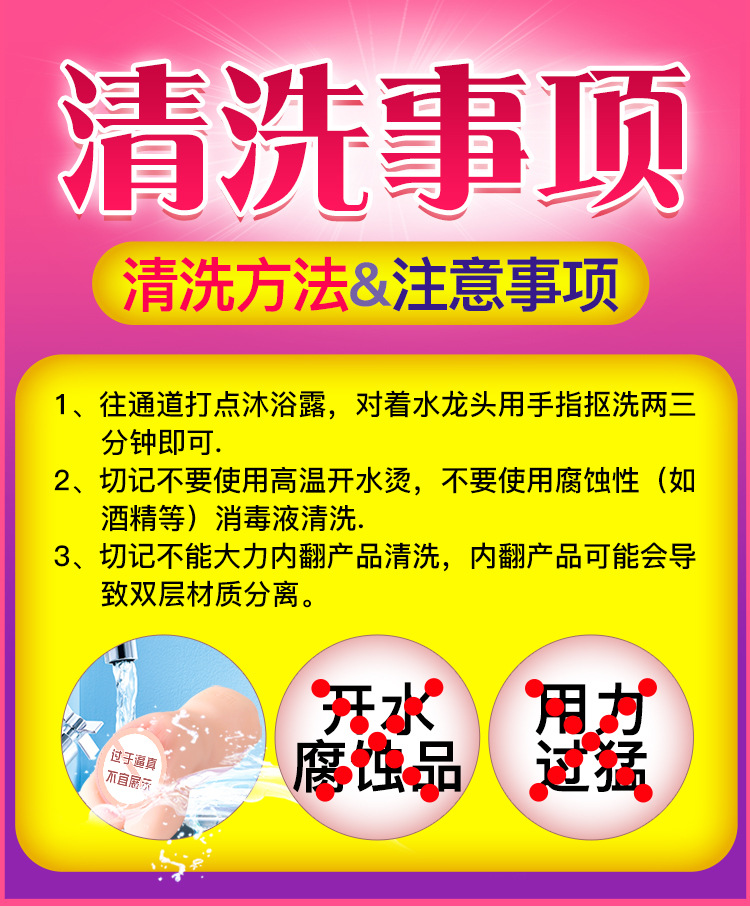 Jiuai Slow Play Inverted Mold Masturbator TPE Simulated Buttocks Manual Adult Device — detail image 20