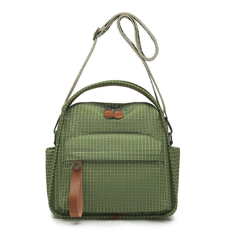 Japanese Style Niche Casual Lightweight Nylon Bag For Women 2025 New Large Capacity Shoulder Crossbody Commuter Handbag - Thumbnail 7