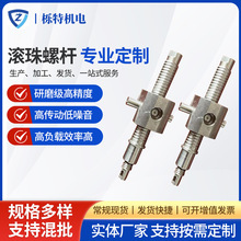 加工定制高精度滚珠丝杆支撑座SFU-0602车床金属螺母滚珠丝杆