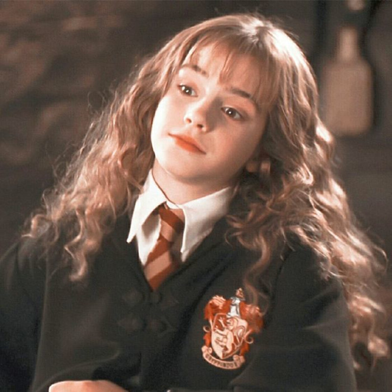 cosplay Hermione wig female long curly hair air bangs fashion wool roll chemical fiber full head cover factory wholesale