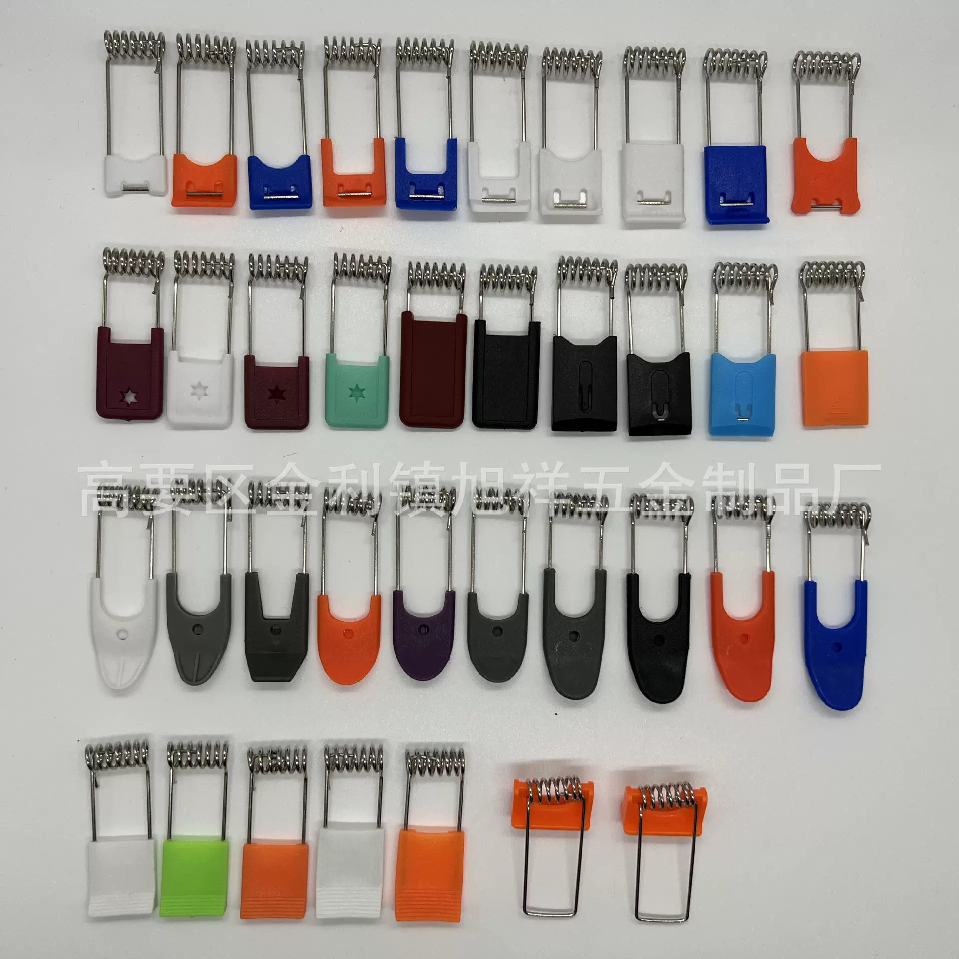 厂家直销灯饰灯具边弹簧 筒灯天花灯套胶弹簧