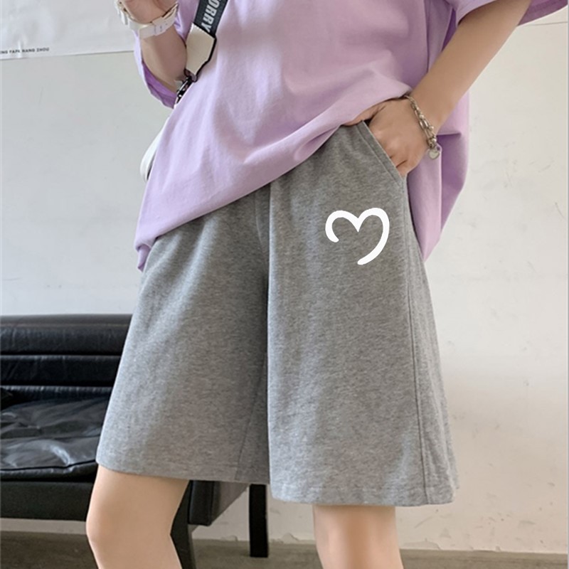 사랑 바지 회색