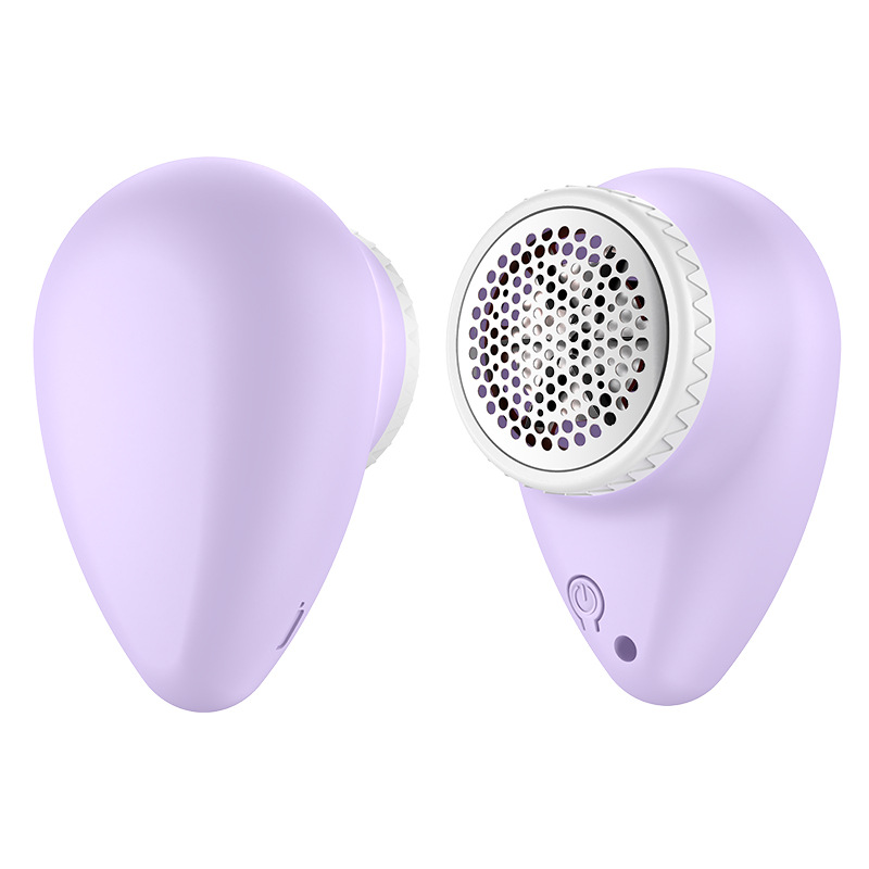 R7 물방울 충전식 - 퍼플 [원터치 시작 + 6중 스틸 칼날 + 강력한 회전 속도]