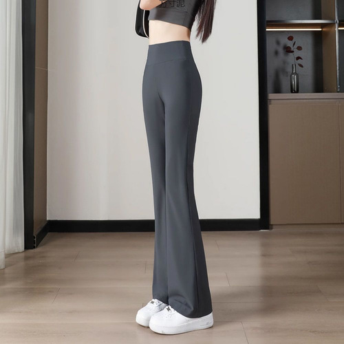 Dance Trousers for Women, Micro-Bell Bottom Bodysuit, Straight Leg Elastic Student Training Dance Practice Clothes, Special Wholesale for Chinese Dance Exams