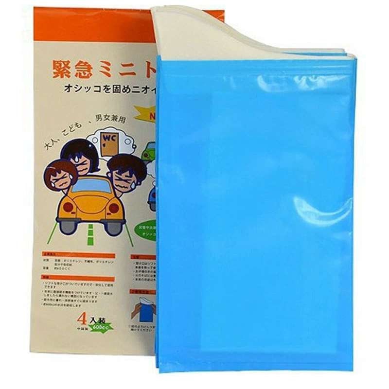 Новый автомобильный аварийный мочеприемник для пробок, японский портативный одноразовый унисекс-мочеприемник