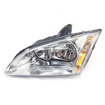 Suitable for Ford Focus Headlight 05 06 07 08 Old Classic Focus Headlight Headlight Headlight Assembly (Ön faralar) - no-bulb-on-the-main-driving-side-of-the-boutique-white-background-single-pack