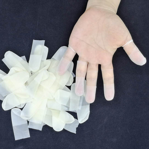 Factory-direct supply disposable finger gloves, sanding cut, sulfur-free cut, protective finger gloves, dust-free, halogen-free finger gloves