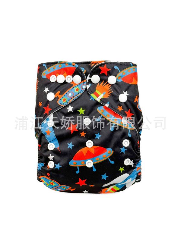 メーカークロスボーダー赤ちゃんおむつ洗える尿不湿通気性プリントトレーニングパンツcloth diaper|undefined