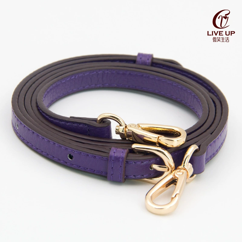Purple straps, adjustable one-shoulder bag, bag accessory