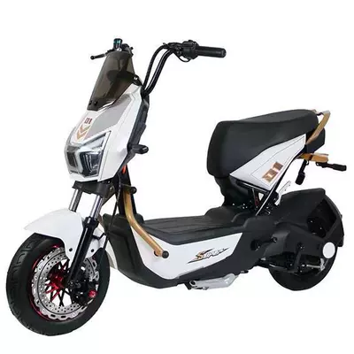 Elektrikli motosikletlər, the War Eagle 1000W Electric Assist - white-1000w-naked-car