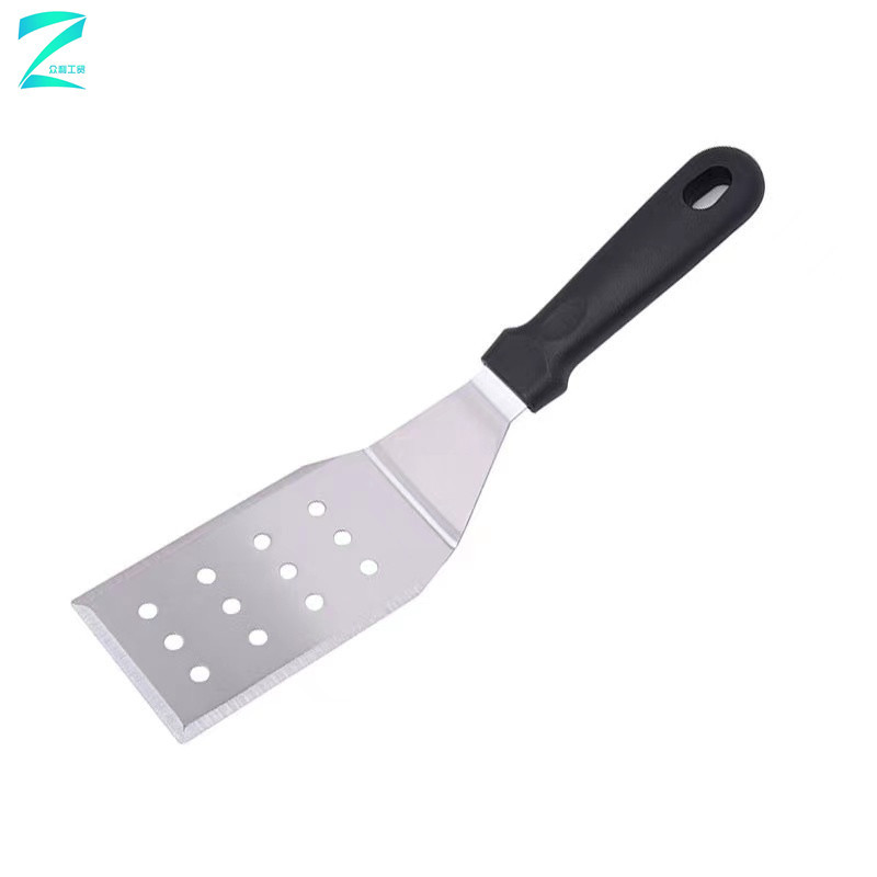 Stainless steel Pizza shovel food Steak Multi-shovel Triple edged shovel