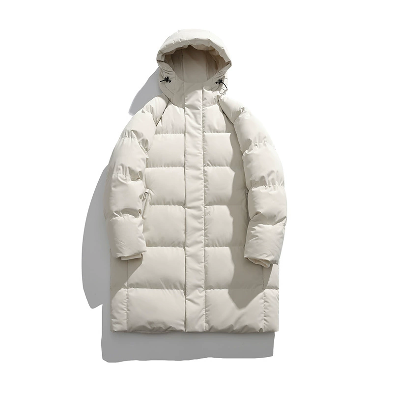 Трансграничная оптом 3323 зимняя новая длинная хлопковая одежда пара простой повседневный дикий пиджак