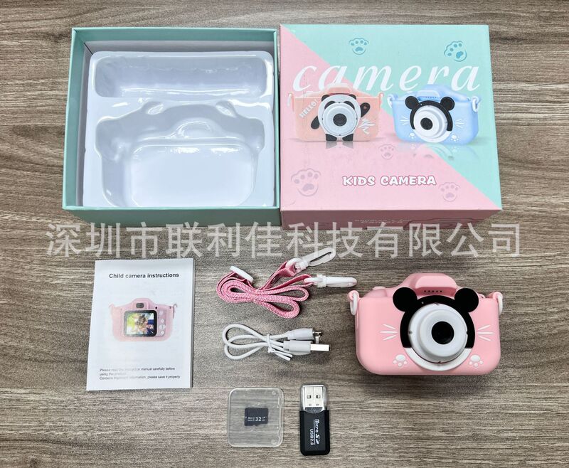 X2 子供用ミニデジタルカメラ HD 小型一眼レフは写真とビデオを撮ることができます 知育玩具 クロスボーダー工場直販|undefined