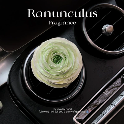Buttercup peony car air | Car Perfume Aromatherapy - matcha-green-peony