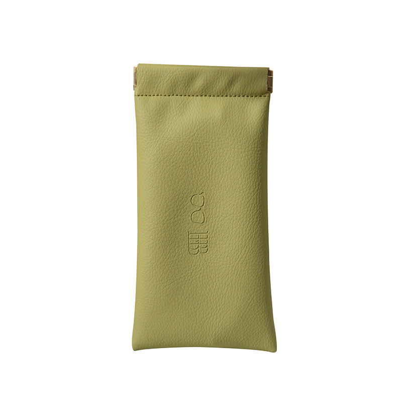 Bolsa de almacenamiento de gafas de sol bolsa de almacenamiento de gafas de sol portátil en cualquier momento bolsa de cosméticos de almacenamiento de gafas de sol cerrada automática larga