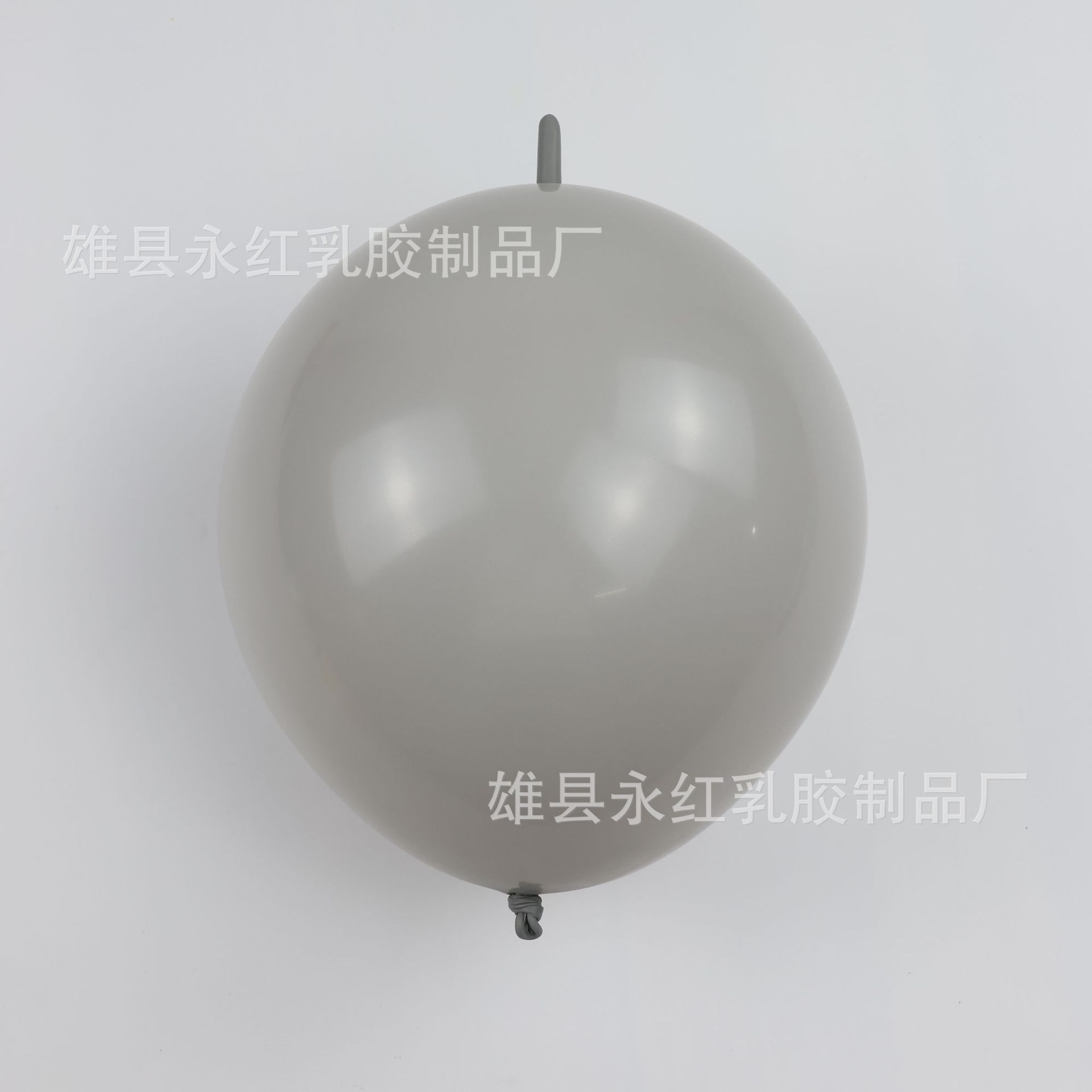 Globo de la cola de 10 pulgadas 2,4g engrosada boda fiesta de cumpleaños Fondo pared escena diseño Bola de conexión