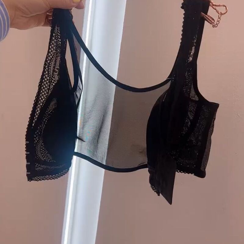 Thin Large Size Ultra-Thin Lace Summer Sagging Bra Underwear Big Breasts Showing Small Breathable Bra Thin Large Size Ultra-Thin Lace Summer Sagging Bra Underwear Big Breasts Showing Small Breathable Bra
