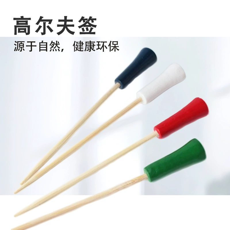 Golf Ball фруктовый коктейль украшает бамбуковую палку