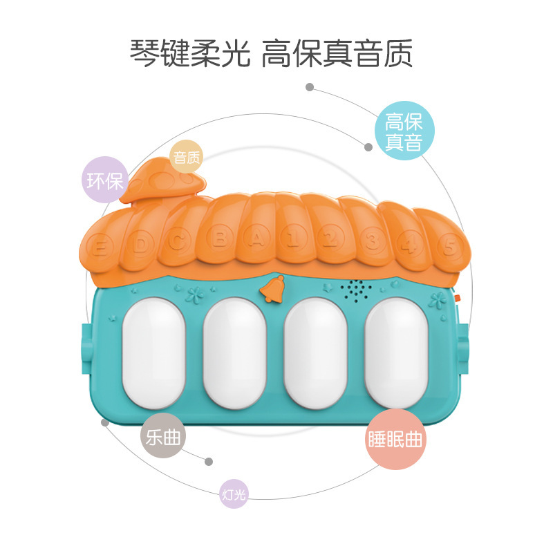 Children's Foot Piano Toy Musical Piano Fitness Mat for Babies 0-8 Months Baby Educational Music Mat