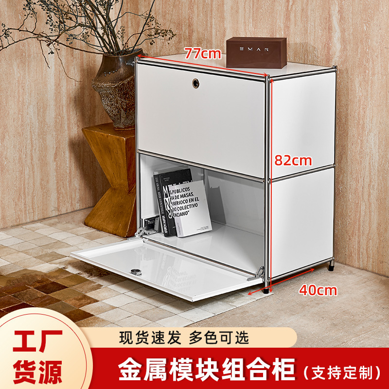 Trendy Bedside Table for Home Use, Kitchen, Living Room, Dining Side Cabinet, Stainless Steel Storage Cabinet, Modular Combination Cabinet Trendy Bedside Table for Home Use, Kitchen, Living Room, Dining Side Cabinet, Stainless Steel Storage Cabinet, Modular Combination Cabinet