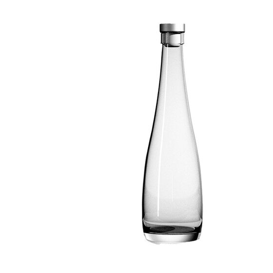 Factory wholesale 330ml birch juice water bottle beverage bottle transparent glass bottle with lid 1kg L wine bottle customization