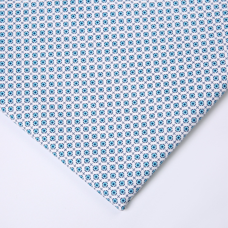 Fábrica de peso medio al por mayor 100% algodón tela de algodón twill ropa de bebé