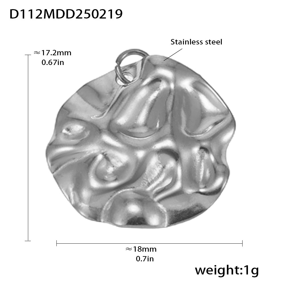 Moda misteriosa OL estilo personalidad colgante de acero inoxidable 18k oro real transfronterizo solo para los fabricantes de bombas europeas y americanas al por mayor