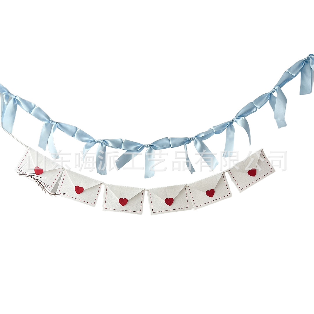 Arco de mano sobre de amor transfronterizo set de venta caliente Día de San Valentín boda de viento decoración de fiesta vestido