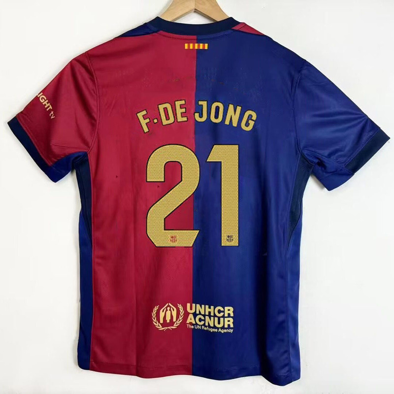 2425 バルセロナ ホーム アウェイ ジャージ ファン No.9 レヴァン No.19 アマール コルベット ジョイント サッカー ジャージ|undefined