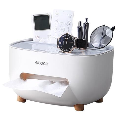 Paper box home living room office coffee table creative Nordic light luxury multi-function remote control desktop storage tissue box
