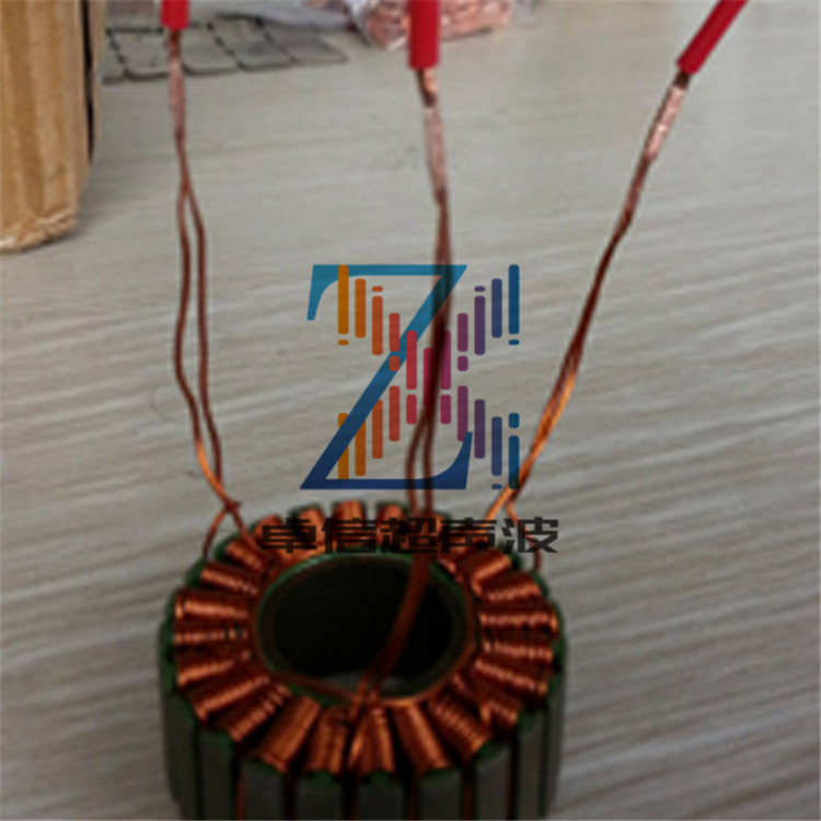 电机线圈漆包线与铜引线金属超声波焊接机超音波金属线束点焊机械