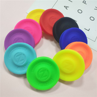 Cross-Border Creative Silicone Mini Frisbee Kidsren's Outdoor Game Party Sports Multi-Player Playing Method Push Frisbee