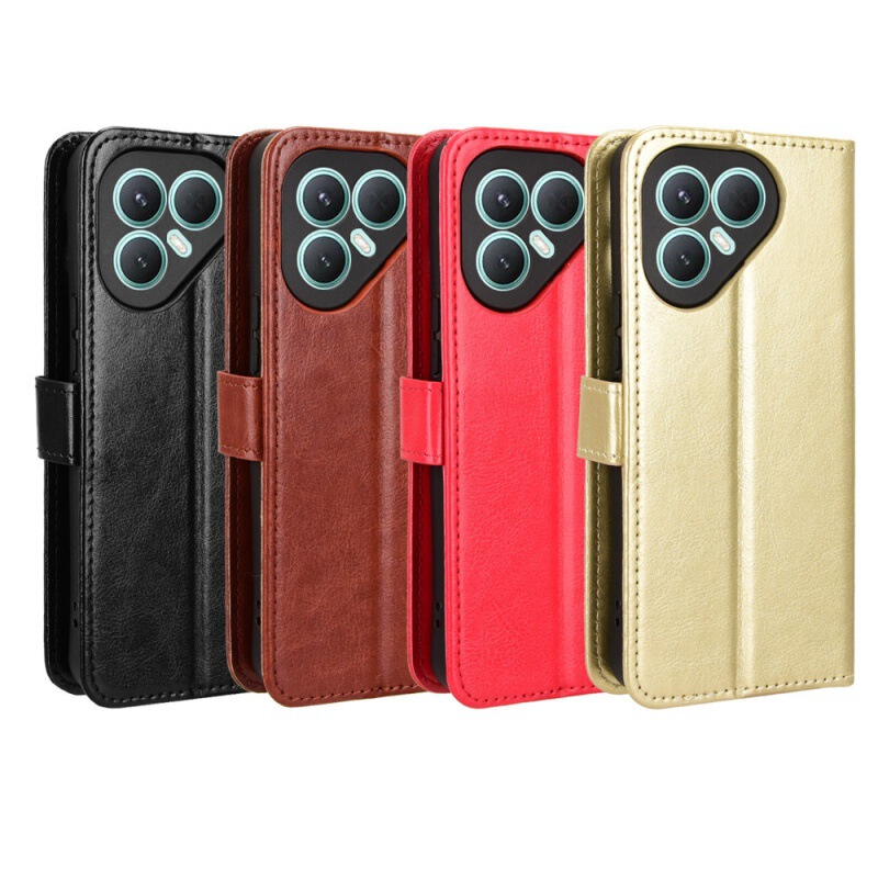 Suitable for Tecno Pova 7 Ultra 5g Mobile Phone Crazy Horse Pattern Wallet Style Lanyard Shell Flip Protective Leather Case Suitable for Tecno Pova 7 Ultra 5g Mobile Phone Crazy Horse Pattern Wallet Style Lanyard Shell Flip Protective Leather Case