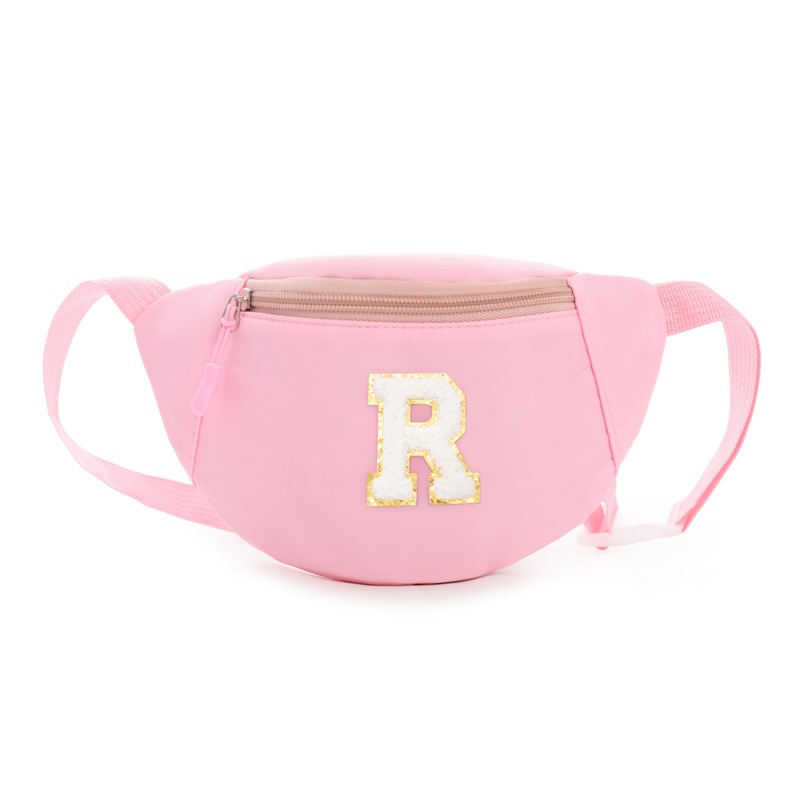 letras coreanas de estilo extranjero para niños y niñas bolsas de pecho simples ociosas bebés mochila 2026 nuevo comercio exterior bolsas de cintura para niños