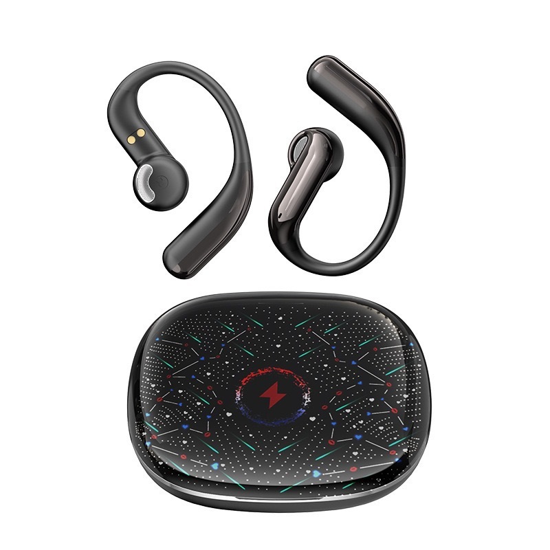 クロスボーダー私モデルH8ワイヤレスbluetoothイヤホンows耳かけスマート翻訳aiイヤホンHDMI星空雰囲気ライト|undefined
