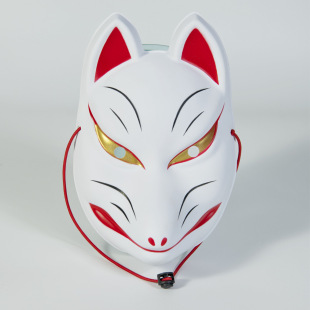 New Fox Play Cos Character Animation Japanese Internet Celebrity Performance Dance Table Mask Demon Slayer: Kimetsu No Yaiba Hidden Department