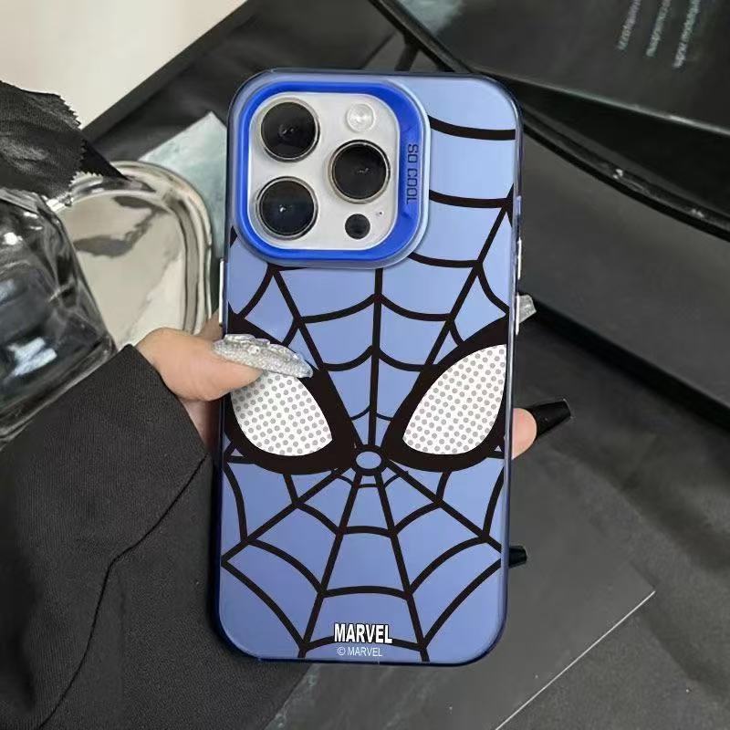 Nueva funda para teléfono móvil iphone16 aplicable europea y americana Apple 15promax/14 anti-caída 13pro12 personalidad 11XR