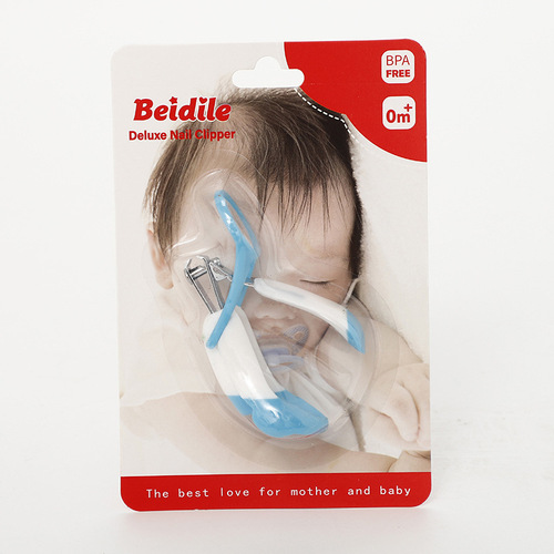 Newborn Magnifying Glass Nail Clippers Anti-Pinch Baby Nail Clippers Baby Nail Clippers with Magnifying Glass Wholesale
