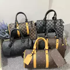 Trendy Unisex Storage Bag for Men and Women, Versatile Boston-Style Shoulder Bag, Crossbody Bag, and Handbag