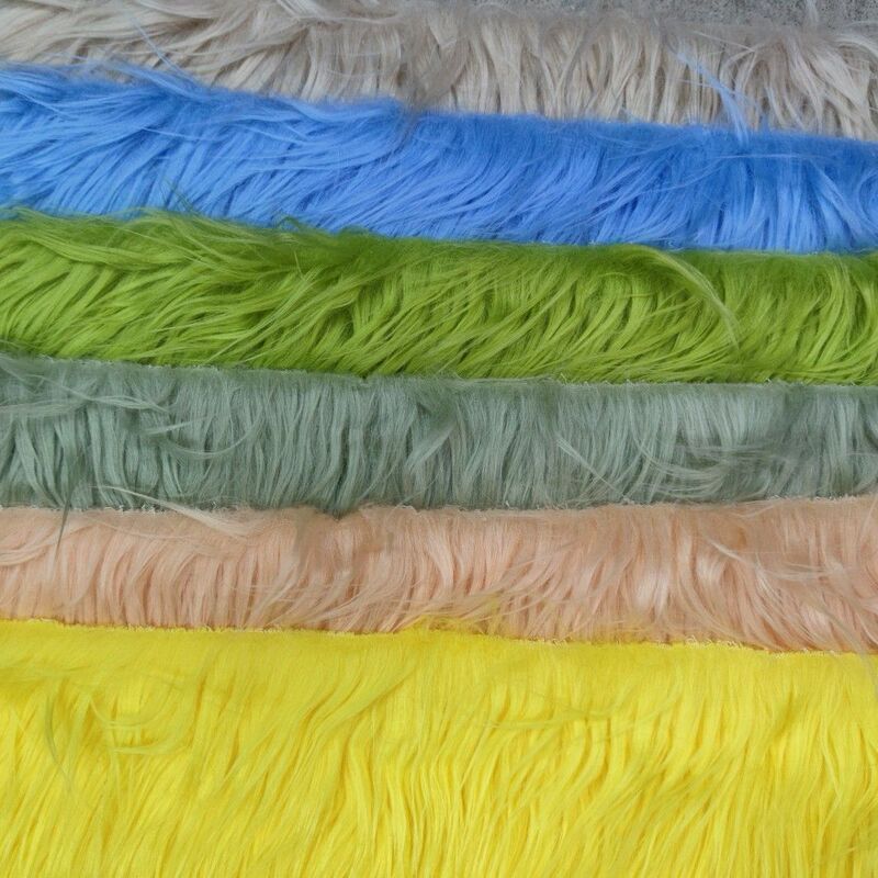 In-Stock 11cm Long Plush Fabric Cotton Doll Hair with Frizzy Ends for Advertising, Anime, Christmas, and Cosplay