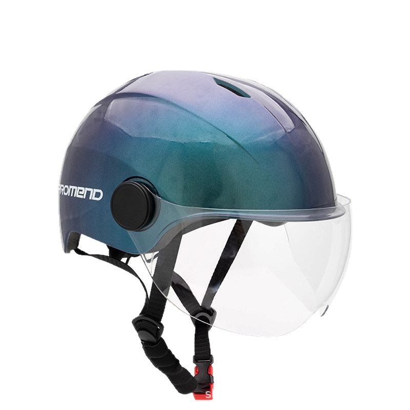 PROMEND casco de equitación ventilación transpirable ciudad ocio coche eléctrico casco batería coche protección solar seguridad